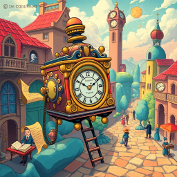 ChronoMangle: Whose Time Is It Anyway? - Text-based game