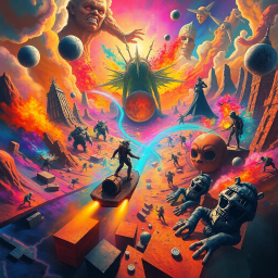 Spectrum Wars: Which Dimension Is It Anyway? - Text-based game