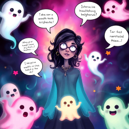 Whose Ghost Is It Anyway? - Text-based game