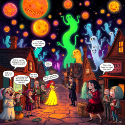 Whose Ghost Is It Anyway? - Text-based game