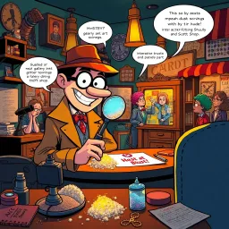 Whose Dust Is It Anyway? - Text-based game