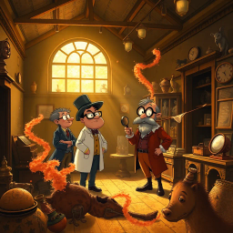 Whose Dust is it Anyway? - Text-based game