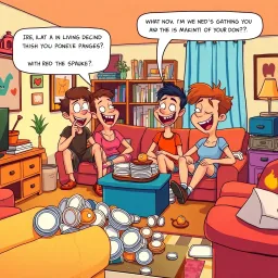 Whose Mess Is This Anyway? - Text-based game