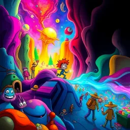 Spectrum Wars: Which Dimension Is It Anyway? - Text-based game