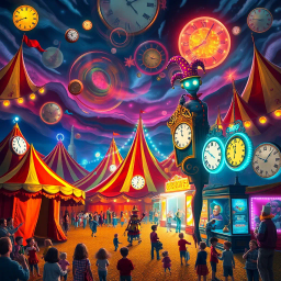 Chrono-Carnival: Whose Time is it Anyway? - Text-based game