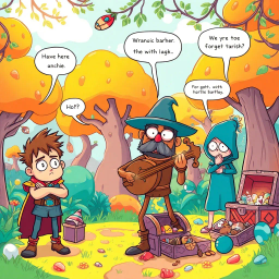 Chronicles of the Clueless: Whose Quest Is It Anyway? - Text-based game