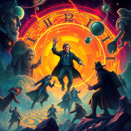 Chronochasers: Whose Time Is It Anyway? - Text-based game