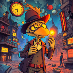 Chronochasers: Whose Time Is It Anyway? - Text-based game