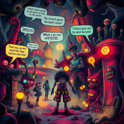 Whose Hell Is This? - Text-based game