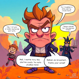 Meta Mayhem: Whose Adventure Is It Anyway? - Text-based game