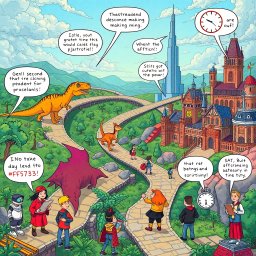 ChronoQuest: Whose Time Is It Anyway? - Text-based game