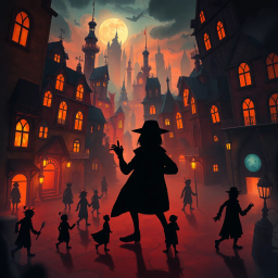 Whose Shadow Is It Anyway? - Text-based game