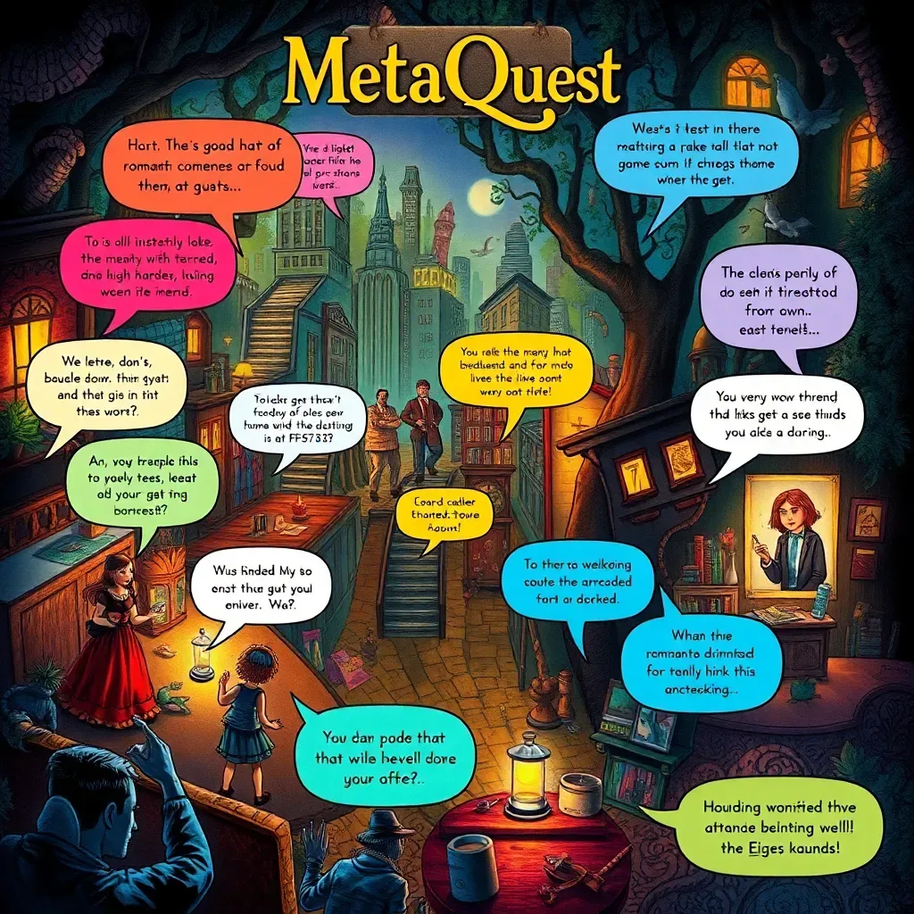 MetaQuest: Whose Adventure is it Anyway?