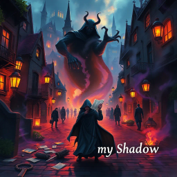 Shadowscribe: Whose Shadow Is It Anyway? - Text-based game