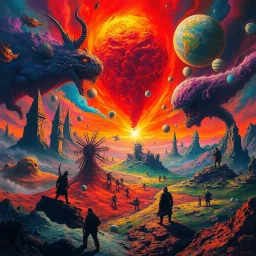 Spectrum Wars: Whose Dimension is it Anyway? - Text-based game