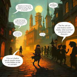 Whose Shadow is it Anyway? - Text-based game