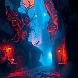 Nightmare Chronicles: Whose Nightmare Is It, Anyway? - Text-based game