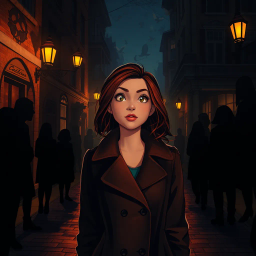 Whose Shadow Is That? - Text-based game