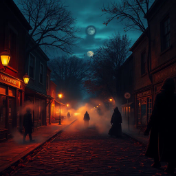 Whose Shadows Are These? - Text-based game