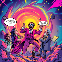 Chronochaos: Whose Time Is It Anyway? - Text-based game
