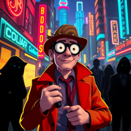 Whose Shadow Is That? - Text-based game