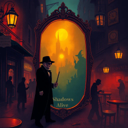 Whose Shadow Is That? - Text-based game
