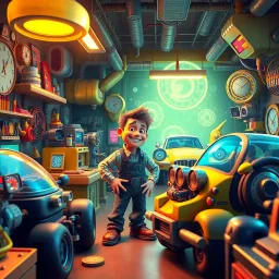 Time's Caper: The Perpetual Pit Stop - Text-based game