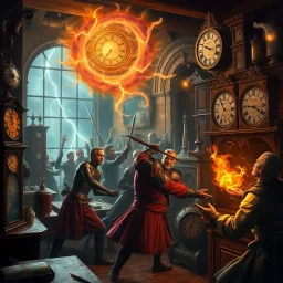 Chrono-Clash: Whose Time is it Anyway? - Text-based game