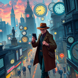 ChronoChasers: Whose Time Is It Anyway? - Text-based game