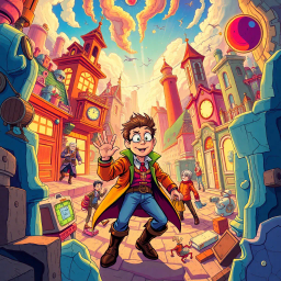Chrono Crackers: Whose Time Is It Anyway? - Text-based game
