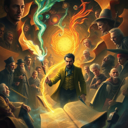 Chronoscribe: Whose Story is it Anyway? - Text-based game