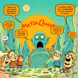MetaQuest: Whose Adventure Is It Anyway? - Text-based game