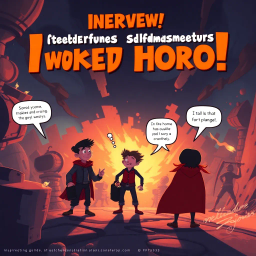 MetaQuest: Who's the Hero, Anyway? - Text-based game