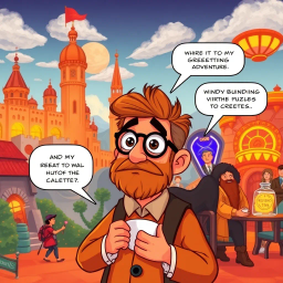 ChronoQuest: Who's Hello Is It Anyway? - Text-based game