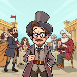 ChronoQuest: Who's Hello Is It Anyway? - Text-based game