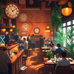 Chrono-Café Caper