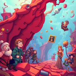 ChronoQuest: Who's Hello Is It Anyway? - Text-based game