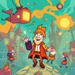 Chronoquest: Whose Hello Is It Anyway? - Text-based game