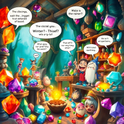 Whose Gem is This, Anyway? - Text-based game