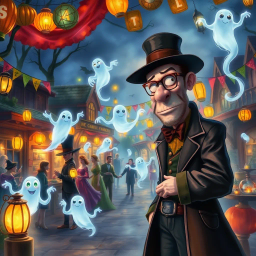 Whose Ghost is it Anyway? - Text-based game