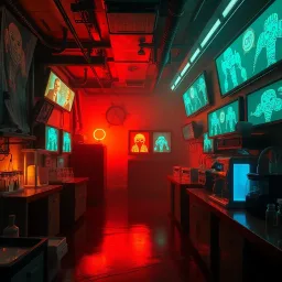 Whose Lab Is It Anyway? - Text-based game