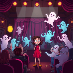 Whose Ghost Is It Anyway? - Text-based game