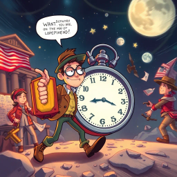 ChronoChaser: Who's Time Is It Anyway? - Text-based game