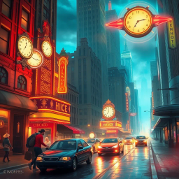Chronochaser: Who's Time Is It Anyway? - Text-based game