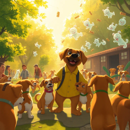 Canine Conspiracy: Treats of the Ancients - Text-based game