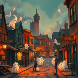Hello, Whose Ghost Is It Anyway? - Text-based game