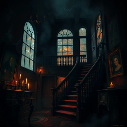 Whose Haunt Is This? - Text-based game