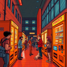 Vending Machine Vendetta - Text-based game