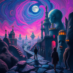 Nightmare Chronicles: Who's Dreaming This? - Text-based game