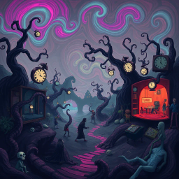 Whose Nightmare Is It, Anyway? - Text-based game